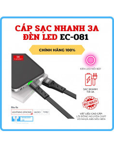 Cáp sạc nhanh 1m/2m cao cấp...