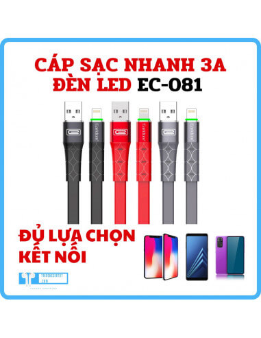 Cáp sạc nhanh 1m/2m cao cấp EARLDOM...
