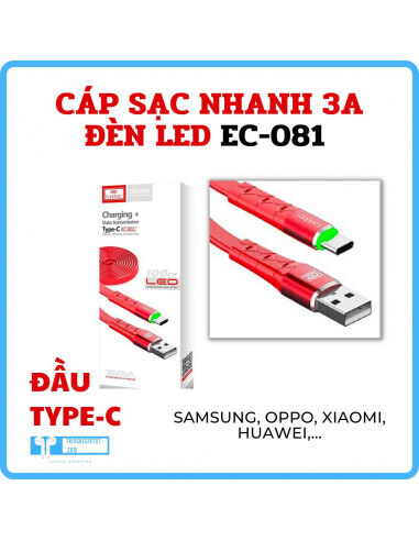 Cáp sạc nhanh 1m/2m cao cấp EARLDOM...