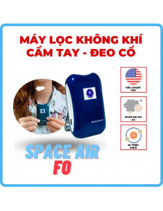 Máy lọc không khí cầm tay Space Air F0 - Máy lọc Không khí Tiêu chuẩn USA