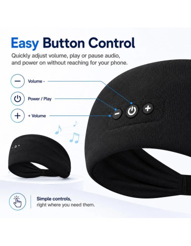 Sleep Headphones Bluetooth Headband...