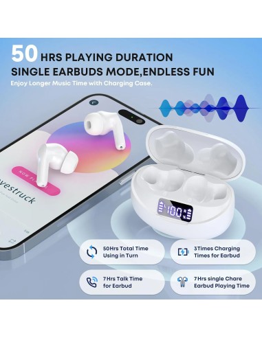 Wireless Earbuds, Bluetooth 5.4...