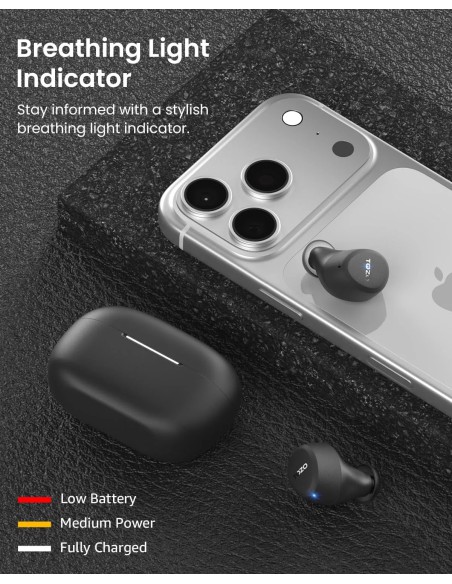 Tai nghe TOZO A1 Mini Bluetooth 5.3 siêu nhẹ, chống nước IPX5