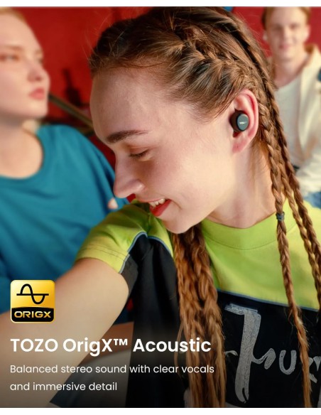 Tai nghe TOZO A1 Mini Bluetooth 5.3 siêu nhẹ, chống nước IPX5