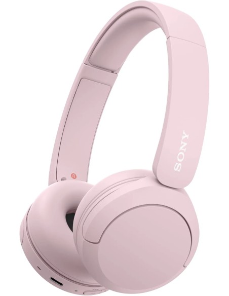 Tai nghe Sony WH-CH520 Bluetooth không dây On-Ear màu hồng, pin 50 giờ