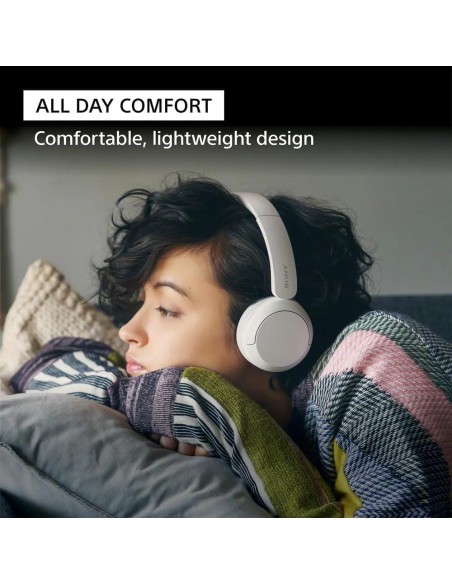 Tai nghe Sony WH-CH520 Bluetooth không dây On-Ear màu hồng, pin 50 giờ