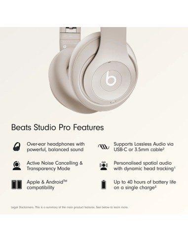 Tai nghe chụp tai Beats Studio Pro...