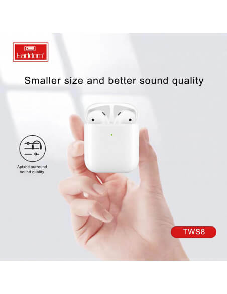 Tai nghe Bluetooth 2 tai Earldom TWS8
