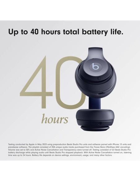 Beats Studio Pro Premium Wireless Noise Cancelling Over-Ear Headphones - Deep Brown