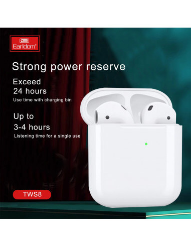 Tai nghe Bluetooth 2 tai Earldom TWS8