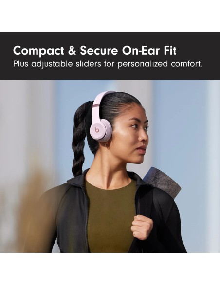 Beats Solo 4 Cloud Pink – Tai Nghe Bluetooth 50 Giờ, Âm Thanh Cân Bằng