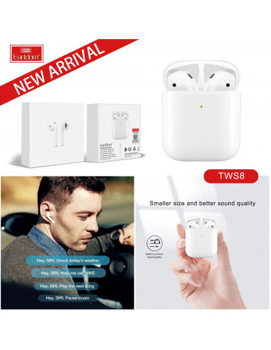 Tai nghe Bluetooth 2 tai Earldom TWS8