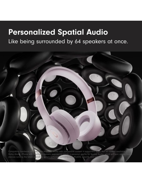 Beats Solo 4 Cloud Pink – Tai Nghe Bluetooth 50 Giờ, Âm Thanh Cân Bằng