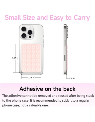 Yojaro 4-Pack Silicone Suction Phone...