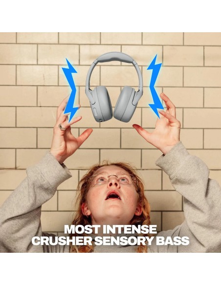 Skullcandy Crusher 720 Wireless Cement – Bass cảm biến, THX Spatial Audio