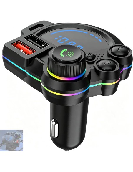 Astrum FM430 Sạc Ô Tô PD30W Bluetooth 5.3, FM Transmitter