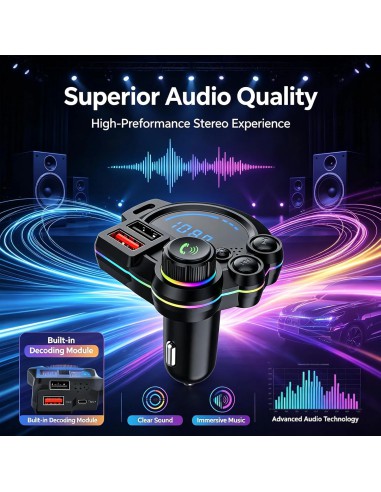Astrum FM430 Sạc Ô Tô PD30W Bluetooth...