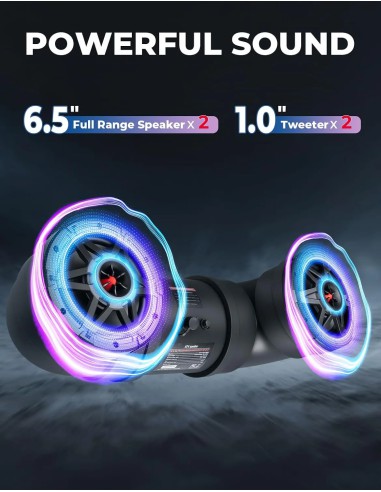KEMIMOTO ATV Speaker 6.5 Inch...