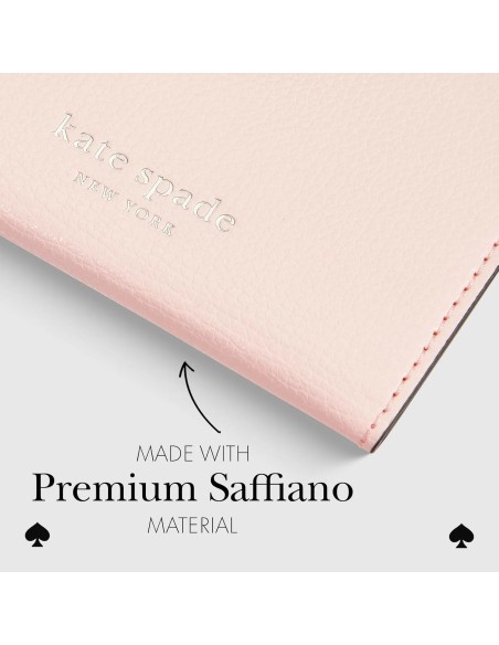 Ví đựng thẻ nam châm kate spade Morgan MagSafe Chalk Pink