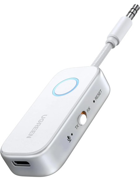 UGREEN Airplane Bluetooth 6.0 Transmitter Receiver TX/RX 2-in-1