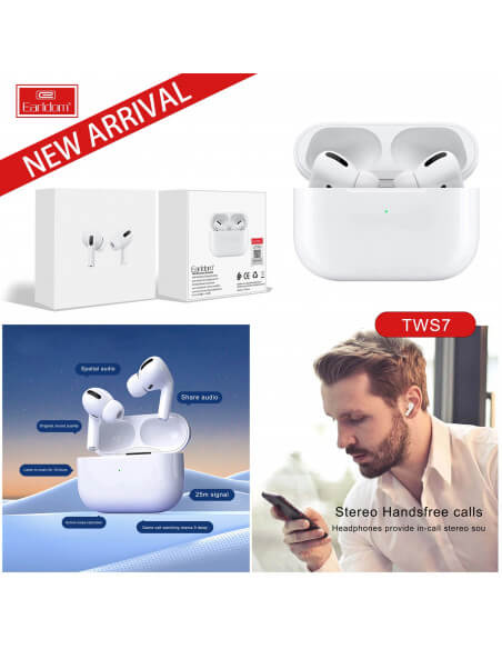 Tai nghe True Wireless Bluetooth Earldom TWS7