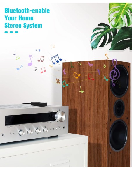 Golvery J205 Bluetooth 5.4 Receiver AUX/RCA, pin 20 giờ