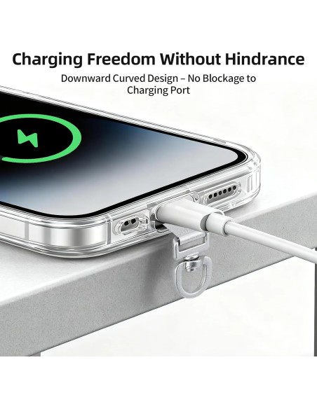 Yojaro Miếng Gắn Dây Điện Thoại Xoay 360° Inox 3 Cái