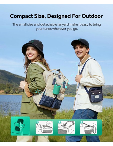 B0D9SBSPXK Portable Bluetooth Speaker 15W, IPX5, 15-Hour Battery | Tai Nghe Giá Tốt