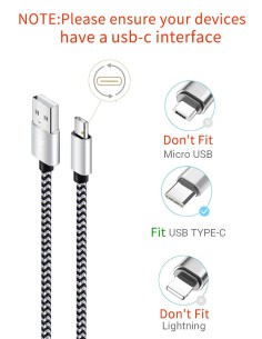 Teeind USB-C Cable 6ft... 2