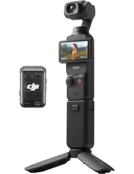 DJI Osmo Pocket 3 Creator Combo – 1-inch CMOS, 4K/120fps Camera