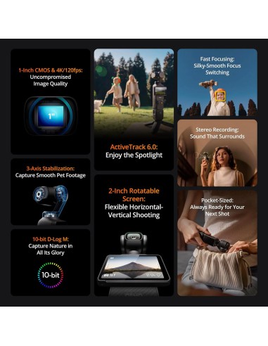 DJI Osmo Pocket 3 Creator Combo –...