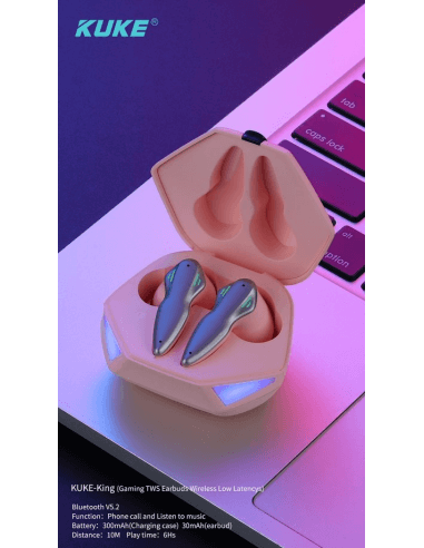 Tai Nghe Bluetooth 2 Tai KUKE – King
