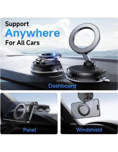 Compact Foldable Car Phone Holder for...
