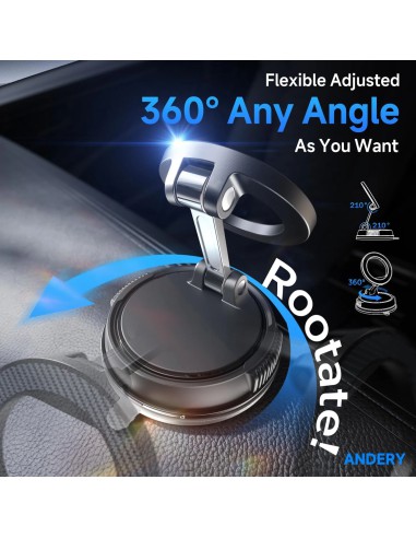 Compact Foldable Car Phone Holder for...