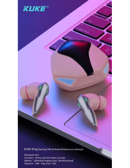 Tai Nghe Bluetooth 2 Tai KUKE – King