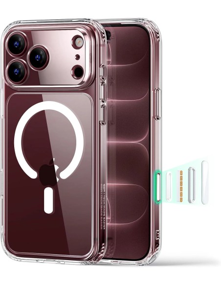 Ốp ESR Classic Hybrid cho iPhone 17/18 Pro, trong suốt, MagSafe