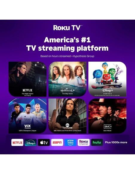Aurzen Roku TV D1R Smart Projector with Full HD, WiFi and Bluetooth