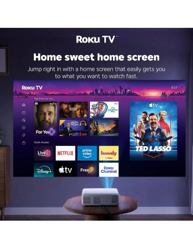 Aurzen Roku TV D1R Máy Chiếu Thông...