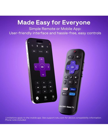 Aurzen Roku TV D1R Máy Chiếu Thông...