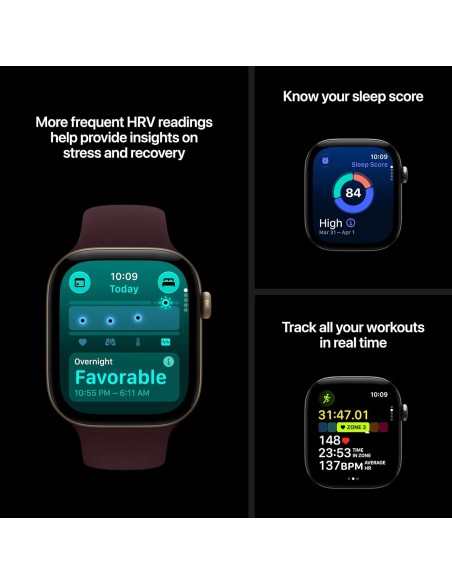 Apple Watch Series 12 GPS 42mm Smartwatch – Theo Dõi Sức Khỏe, Apple