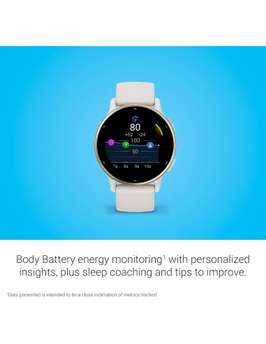 Garmin vívoactive 5 42mm Ivory – Đồng...