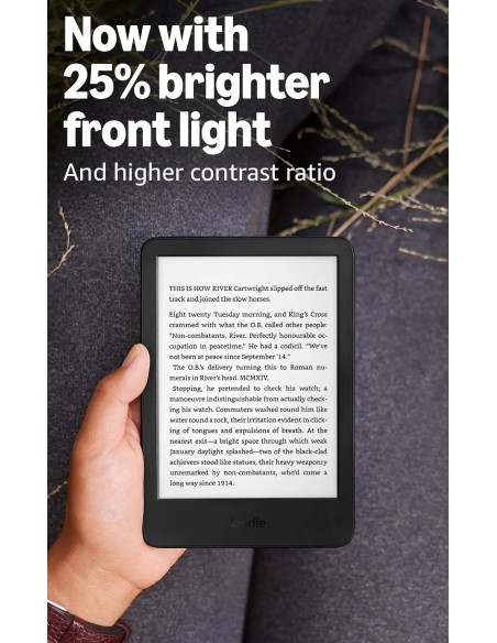 Amazon Kindle 16GB 2024 Black – 6-Inch Glare-Free Display