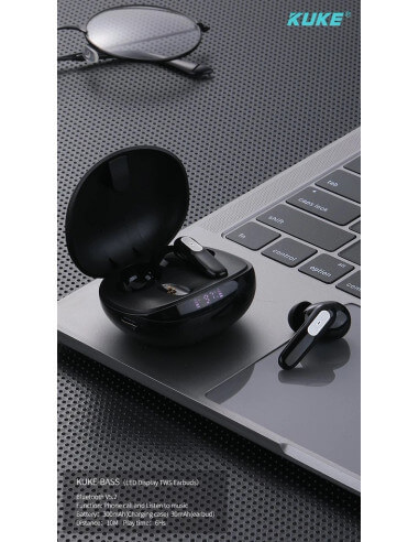Tai Nghe Bluetooth 2 Tai KUKE – Bass