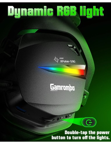 Tai Nghe Gaming Không Dây Gamrombo...