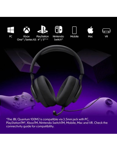 JBL Quantum 100M2 Wired Gaming...