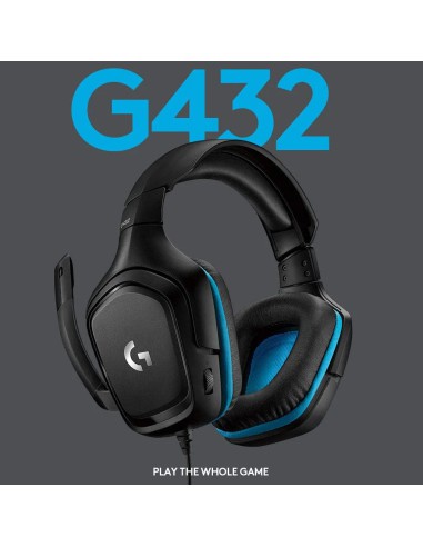 Logitech G432 Wired Gaming Headset...
