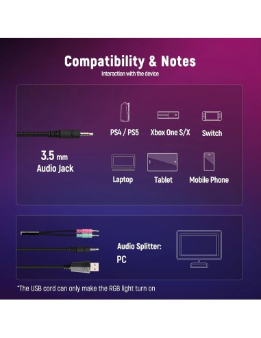 Tai Nghe Gaming Ozeino 7.1 Surround,...