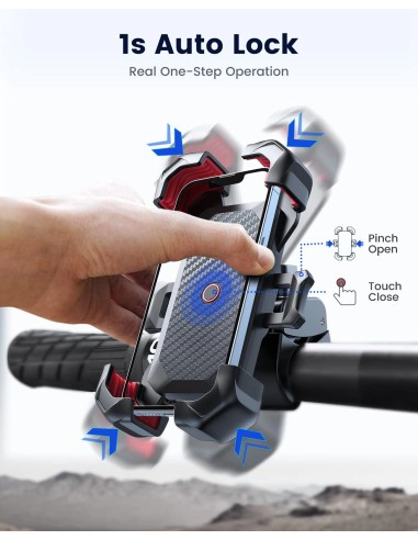 JOYROOM Motorcycle Phone Mount with...