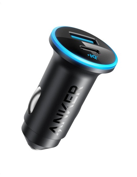 Anker 323 Sạc Ô Tô USB-C 52.5W, PowerIQ 3.0 Sạc Nhanh