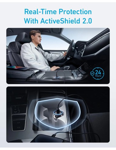 Anker 323 Sạc Ô Tô USB-C 52.5W,...